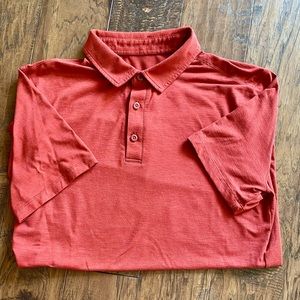 Men’s Lululemon Polo Burnt Orange M